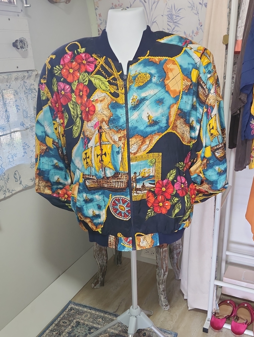 Women's Colorful Bomber Jacket